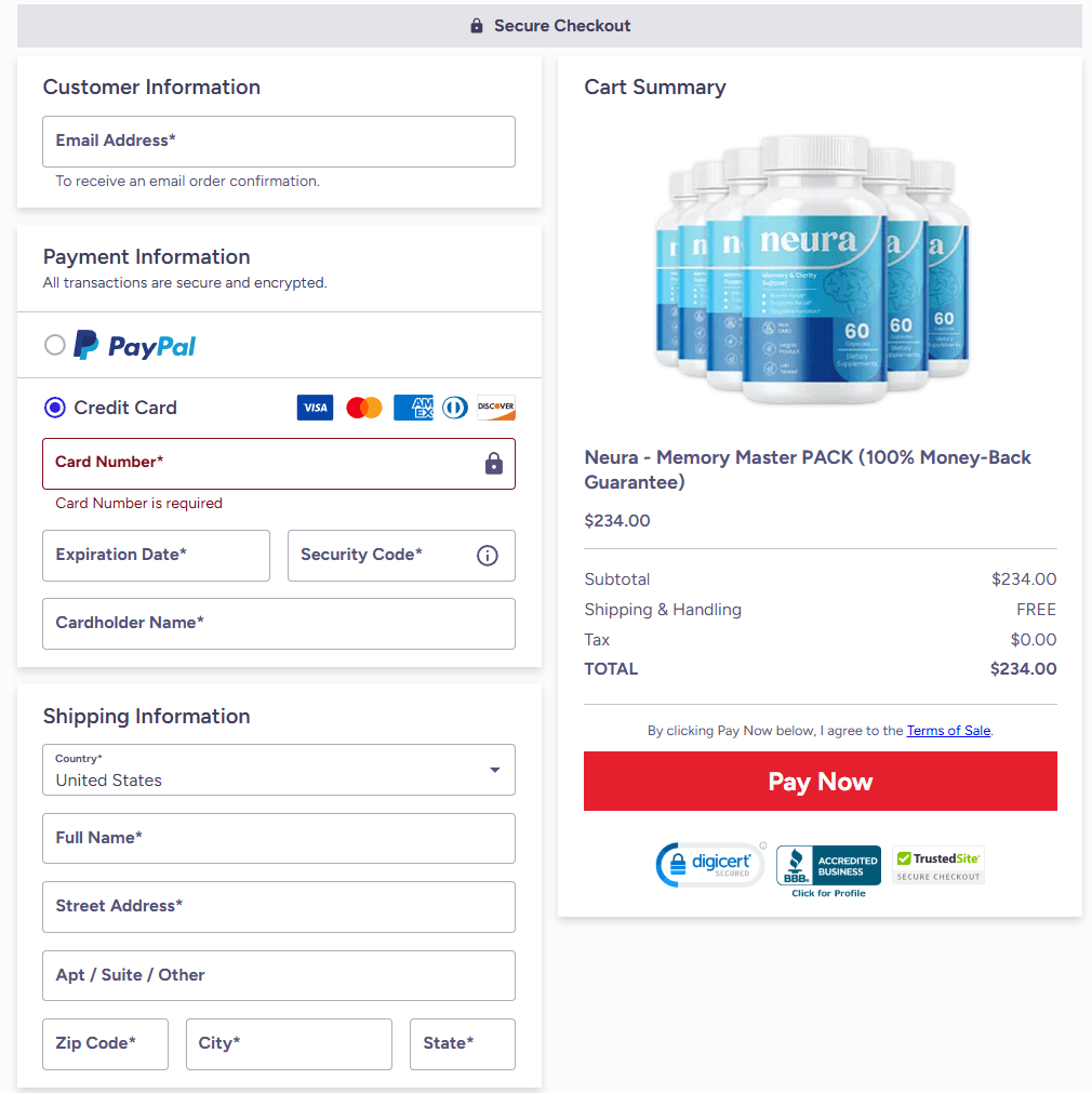 Neura official website